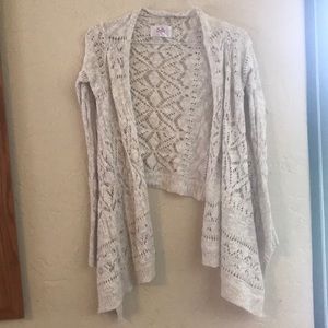 Knit cardigan